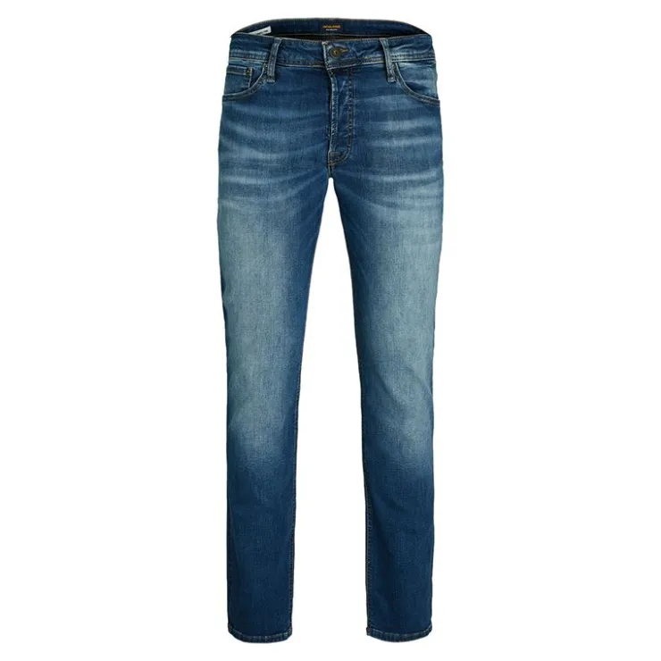 JACK & JONES Jeans slim délavé Homme BLEU Sale