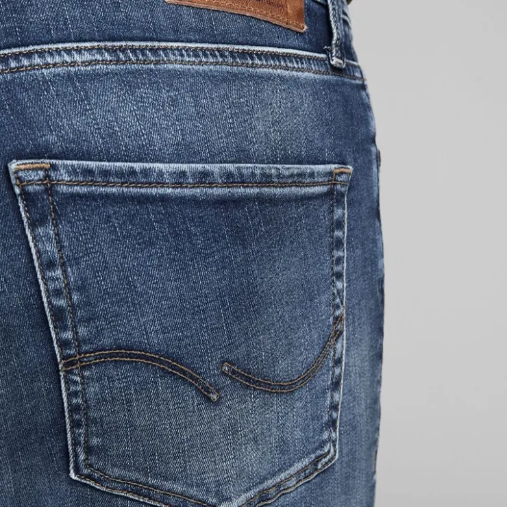 JACK & JONES Jeans slim délavé Homme BLEU Sale