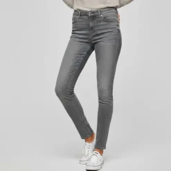 VERO MODA Jeans stretch slim Femme GRIS Discount