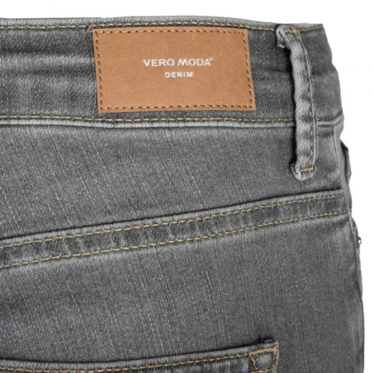 VERO MODA Jeans stretch slim Femme GRIS Discount
