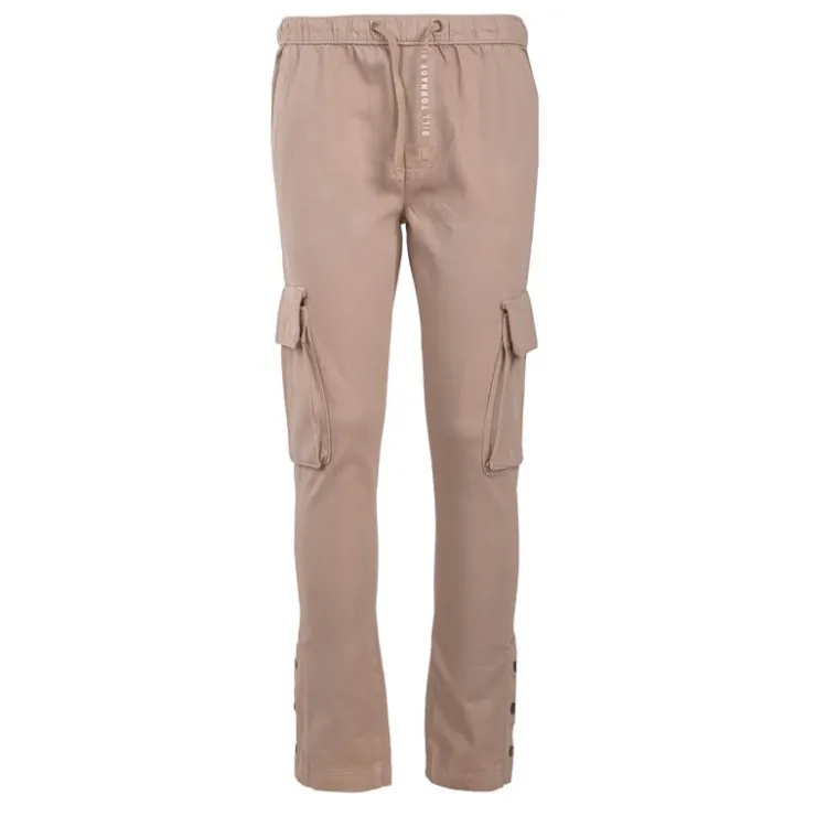 BILL TORNADE Jogging cargo uni 100% coton Homme BEIGE Hot