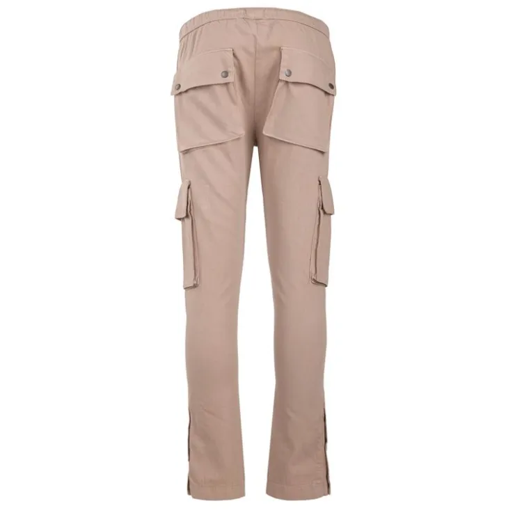 BILL TORNADE Jogging cargo uni 100% coton Homme BEIGE Hot