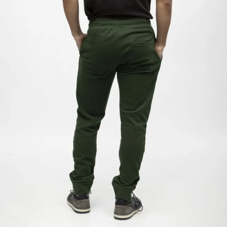 HELVETICA Jogging gaia coton Homme VERT FONCE Clearance