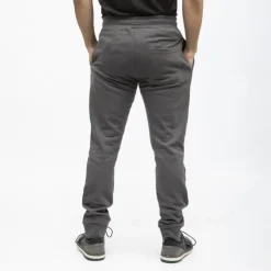 HELVETICA Jogging gaia coton Homme GRIS FONCE Outlet