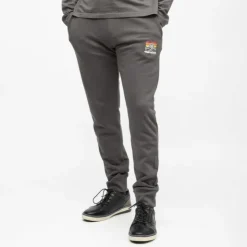 HELVETICA Jogging monaco coton Homme GRIS FONCE Sale
