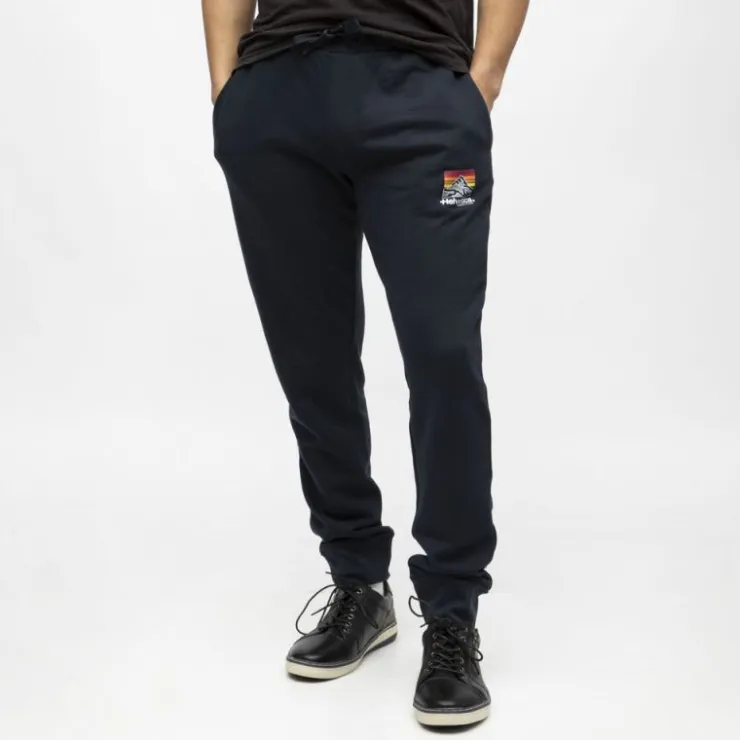 HELVETICA Jogging monaco coton Homme BLEU FONCE Discount