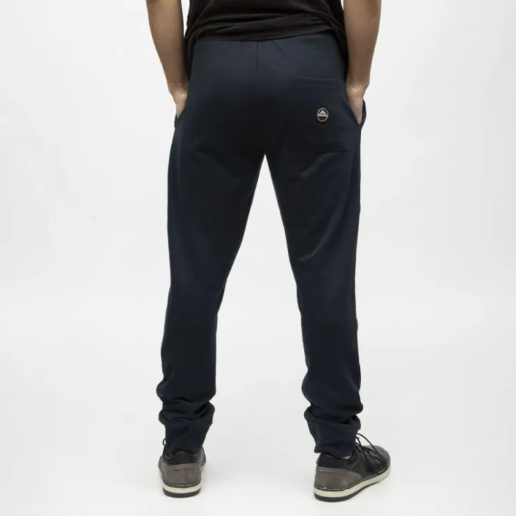 HELVETICA Jogging monaco coton Homme BLEU FONCE Discount