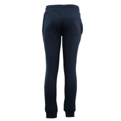 HELVETICA Jogging slim coton avec logo relief Homme BLEU FONCE Sale