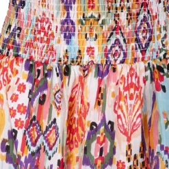 LA PETITE ETOILE Jupe à volants breeze motif mexico Femme MULTICOLORE Best