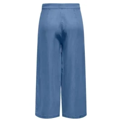 ONLY Jupe culotte évasée taille élastique Femme BLEU Clearance