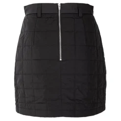 CALVIN KLEIN Jupe droite courte matelassée e Femme NOIR New