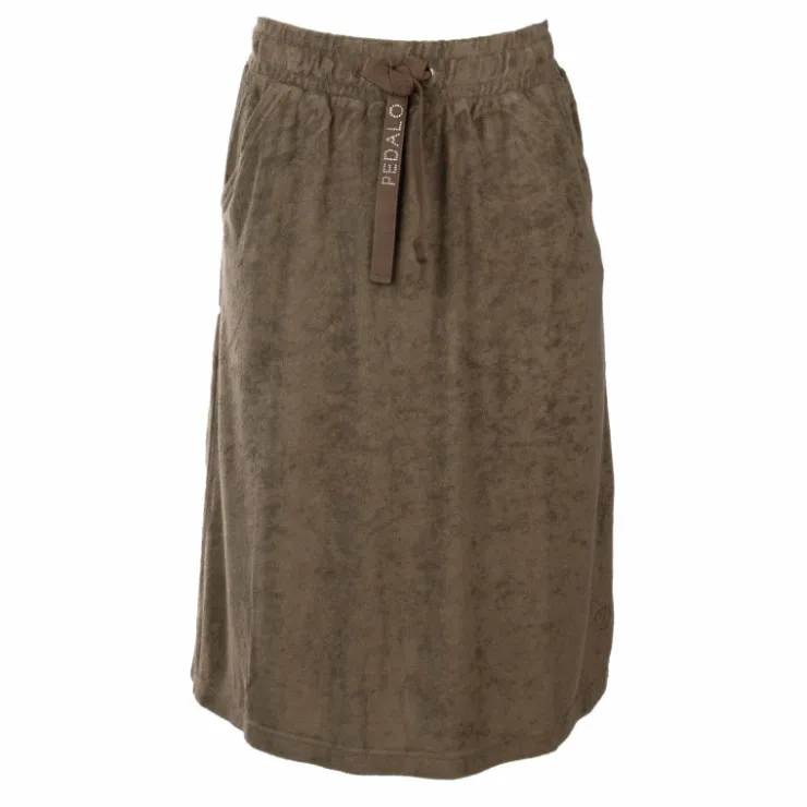 PEDALO Jupe longue frejus Femme KAKI