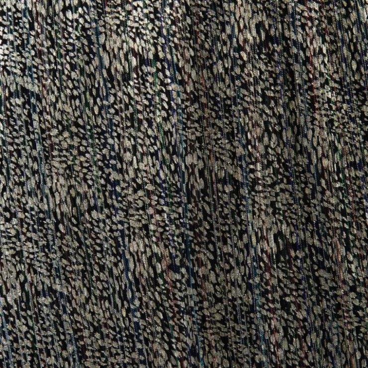 PLEASE Jupe longue imprimé avec fils métalliques Femme OR Online