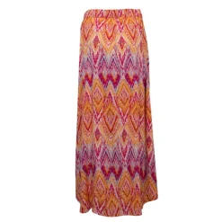 DEELUXE 74 Jupe longue légère tyana Femme ORANGE New