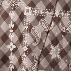 HOLLY AND JOEY Jupe longue regular vava à carreaux Femme BEIGE Hot