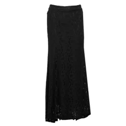 HOLLY AND JOEY Jupe roma longue en dentelle Femme NOIR Discount