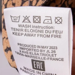 DEELUXE 74 Jupe yelena imprimée fleur noir et rouge Femme MARRON New