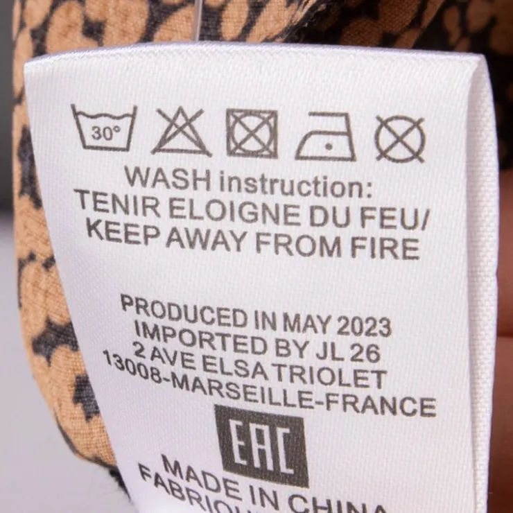 DEELUXE 74 Jupe yelena imprimée fleur noir et rouge Femme MARRON New