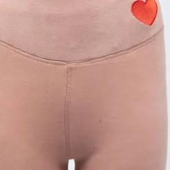 CHANTAL THOMASS Legging fourré myrta avec coeur brodé rouge Femme ROSE Outlet