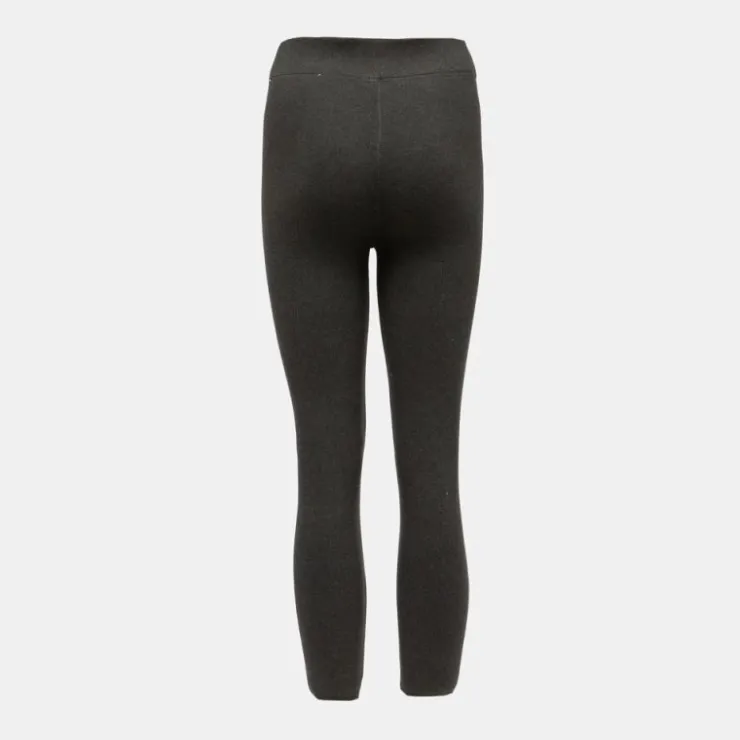 CHANTAL THOMASS Legging fourré myrta avec coeur brodé rouge Femme GRIS FONCE