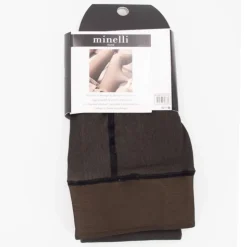 MINELLI Legging infilable effet peau thermique fourré adelisse Femme MARRON