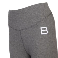 BURTON OF LONDON Legging taille haute double fine cote luce Femme GRIS Sale