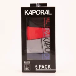 KAPORAL Lot de 5 boxers aly Homme MULTICOLORE Discount