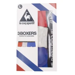 LE COQ SPORTIF Lot de 3 boxers blancs Homme MULTICOLORE Outlet