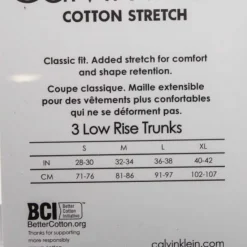 CALVIN KLEIN Lot de 3 boxers coton doux bicolores Homme MULTICOLORE Best