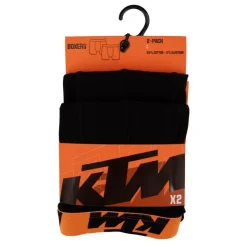 KTM Lot de 2 boxers coton élastique coloré homme Homme NOIR Hot
