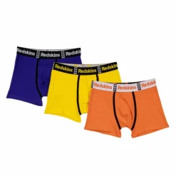 REDSKINS Lot de 3 boxers en coton Homme JAUNE Sale