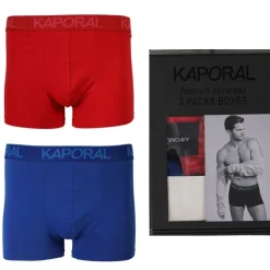 KAPORAL Lot de 2 boxers premium collection Ceylian Homme ROUGE Hot