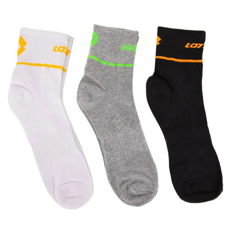 LOTTO Lot de 3 chaussettes logo cheville Homme MULTICOLORE Outlet