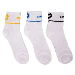 LOTTO Lot de 3 chaussettes logo cheville Homme BLANC Sale