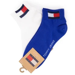 TOMMY HILFIGER Lot de 2 chaussettes Mixte BLEU FONCE