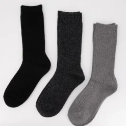 REDSKINS Lot de 3 chaussettes remus Homme GRIS Hot