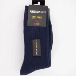 REDSKINS Lot de 3 chaussettes remus Homme BLEU FONCE Online