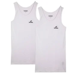 KAPORAL Lot de 2 debardeurs ramon Homme BLANC Sale