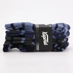 KAPORAL Lot de 4 paires de chaussettes de sport jacquelin Homme BLEU