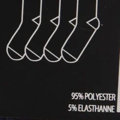 KAPORAL Lot de 4 paires de chaussettes de sport jacquelin Homme MARRON FONCE New