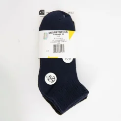 CXL BY CHRISTIAN LACROIX Lot de 3 paires de chaussettes courtes coton douces Enfant BLEU FONCE Clearance