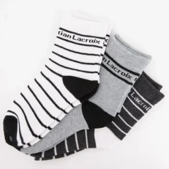 CXL BY CHRISTIAN LACROIX Lot de 3 paires de chaussettes marinière Enfant BLANC Online