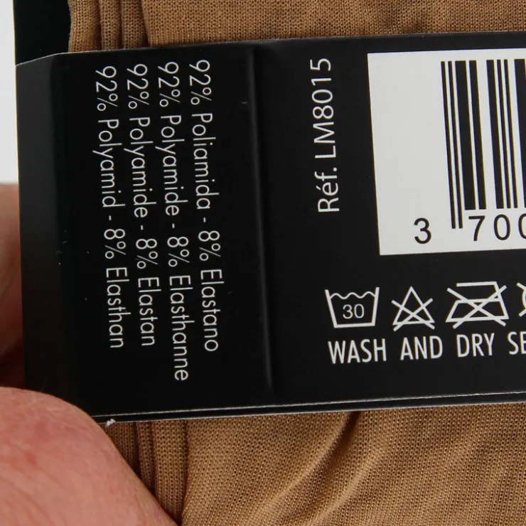 LITTLE MARCEL Lot de 3 paires de collants mi-bas 15d élasthanne Femme BEIGE Sale