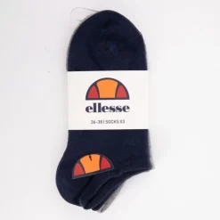 ELLESSE Lot de 3 socquettes de couleurs unies Femme BLEU FONCE Best