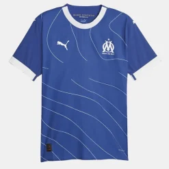 PUMA Maillot Authentique Away 23/24 OM Homme BLEU FONCE Best