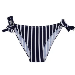 HAUTE PRESSION Maillot de bain 2 pièces bleu rayure une épaule Femme BLEU FONCE New