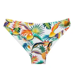 HAUTE PRESSION Maillot de bain 2 pièces dépareillé haut noir bandeau avec coque Femme BLANC Discount