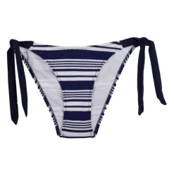 HAUTE PRESSION Maillot de bain 2 pièces rayures bleu et blanc Femme BLEU FONCE New