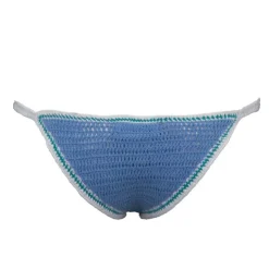 ANTIK BATIK Maillot de bain brodé evy bicolor Femme BLEU Clearance