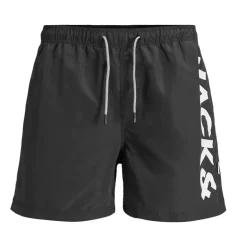 JACK & JONES Maillot de bain imprimé poches tendance Homme NOIR